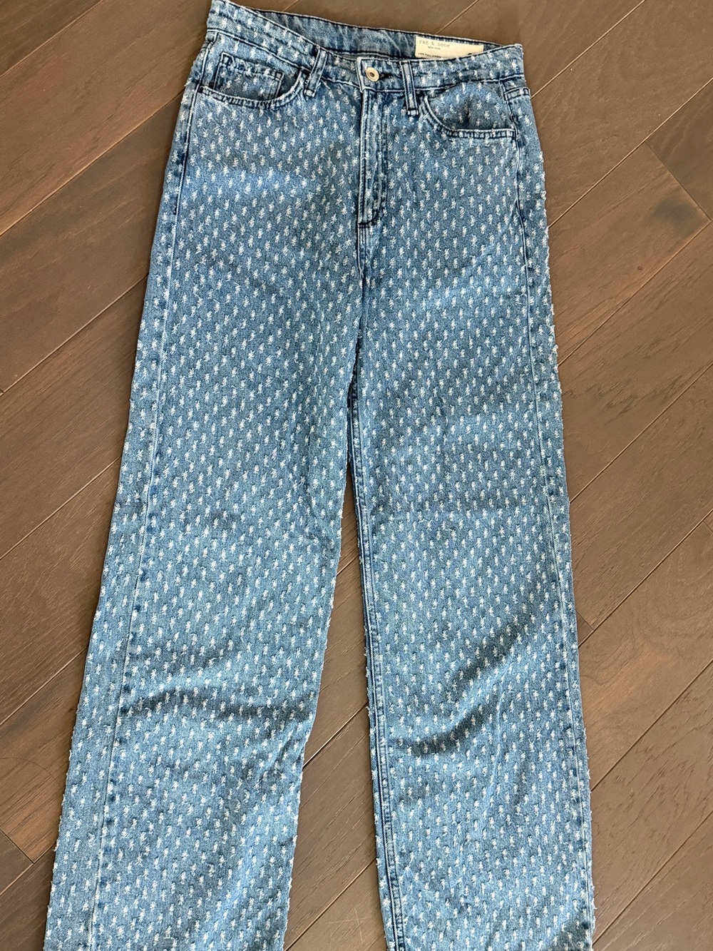 Rag & Bone New York Lori Full Length Jeans,Size 25